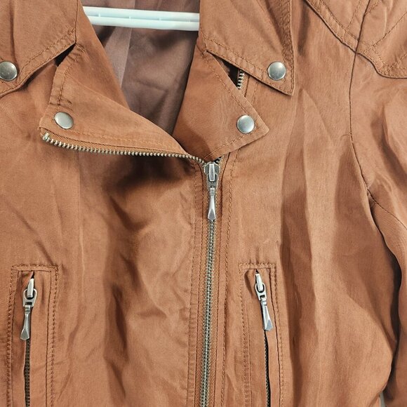 Club Monaco Asymmetrical Zip Jacket Size Small - Picture 5 of 14